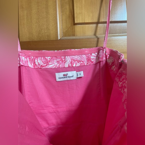 Vineyard Vines Shells Allover Print Strapless Dress - Picture 4 of 7